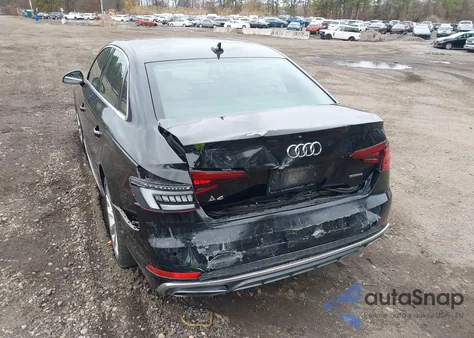 2019 Audi A4 45 Premium from USA, damaged, VIN WAUENAF47KN001141